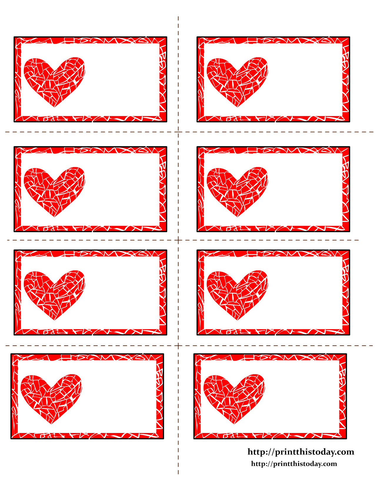 Free Printable Valentine s Day Gift Tags Multiple Designs Sizes Free Printable Heart Labels