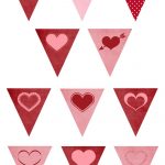 Free Printable Valentines Mix And Match Bunting Such A Cute Banner   Free Printable Valentine Decorations