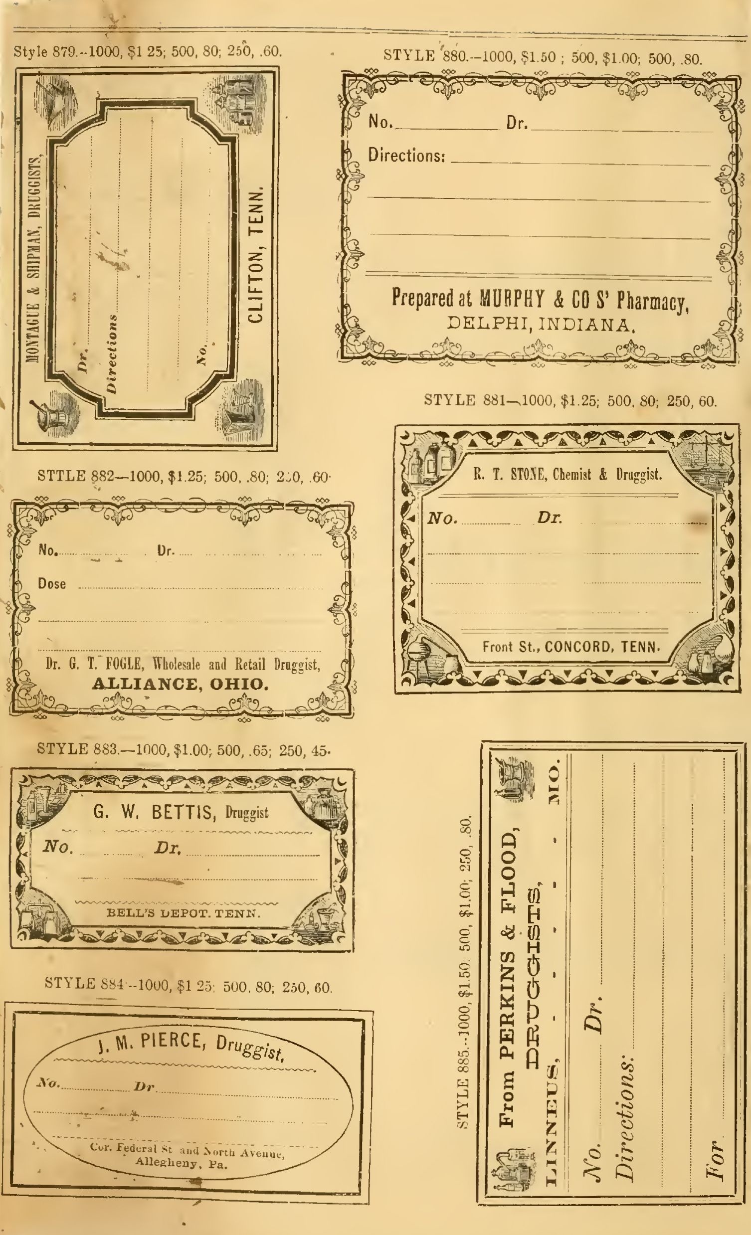 Free Printable Vintage Pharmacy &amp;amp; Apothecary Labels | The - Free Printable Old Fashioned Labels
