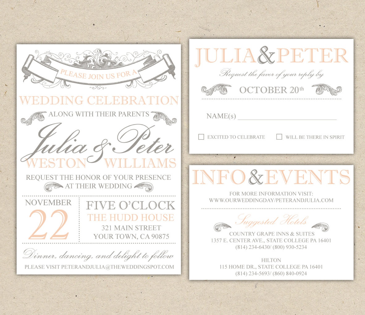 Free Printable Wedding Invitation Templates For Word Wedding - Free Printable Wedding Invitations