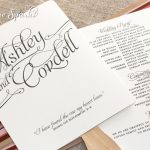 Free Printable Wedding Programs Templates | Request A Custom Order   Free Printable Wedding Program Templates