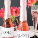 Free Printable Wine Bottle Labels 30Th Birthday Idea | Grandma   Free Printable Mini Champagne Bottle Labels