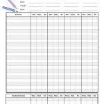 Free Printable Workout Logs: 3 Designs For Your Needs   Free Printable Fitness Log