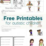 Free Printables For Autistic Children And Their Families Or   Free Printable Autism Worksheets