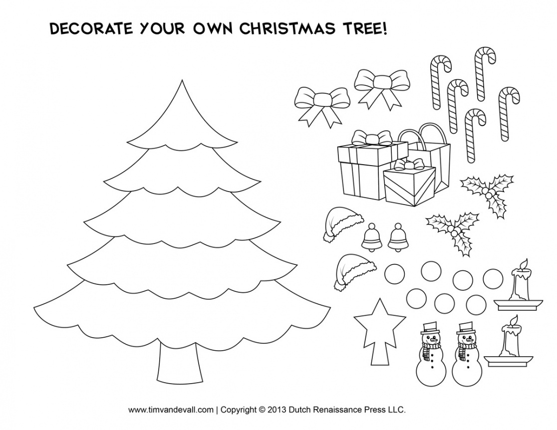 Free Printables For Christmas Crafts – Festival Collections - Free Printable Christmas Craft Templates