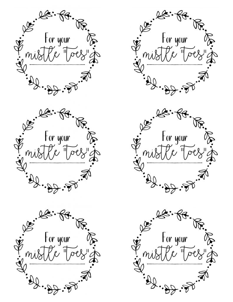 Free Printables For Friends, Neighbors, Teachersetc Christmas - Free Printable Lifesaver Tags