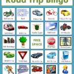 Free Road Trip Bingo Game For Kids   When Somebody Sees An Object   Free Printable Car Bingo