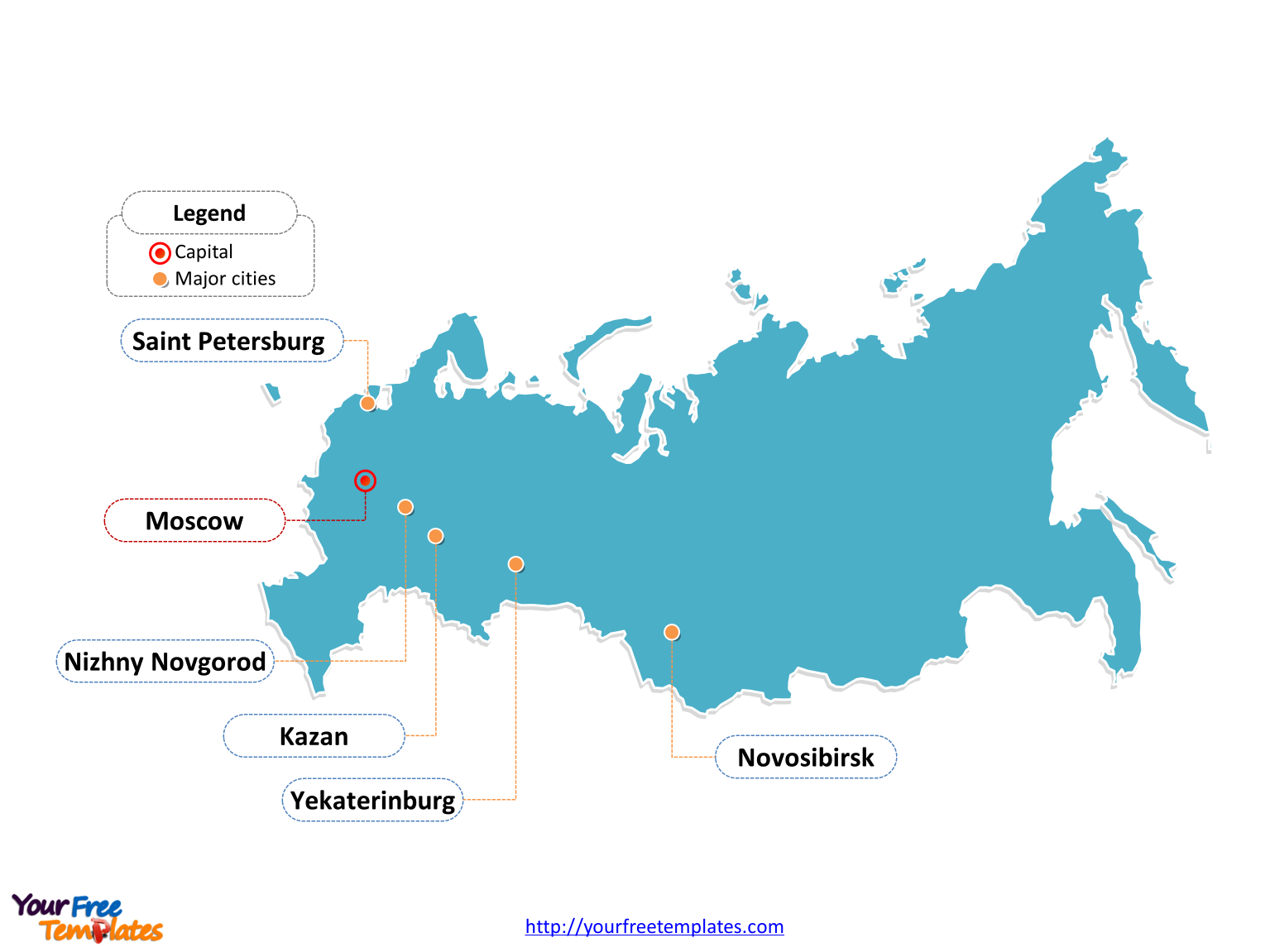 Карта россии нижний новгород на карте россии