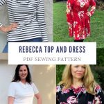 Free Sewing Pattern (3)   On The Cutting Floor: Printable Pdf Sewing   Free Printable Plus Size Sewing Patterns