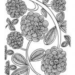 Free Spring Coloring Pages For Adults | Products I Love | Spring   Free Printable Flower Coloring Pages For Adults