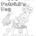 Free St. Patrick's Day Coloring Pages   Happiness Is Homemade   Free Printable St Patrick Day Coloring Pages