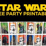 Free Star Wars Party Printables: A No Stress Way To A Galactic Party   Star Wars Printable Cards Free