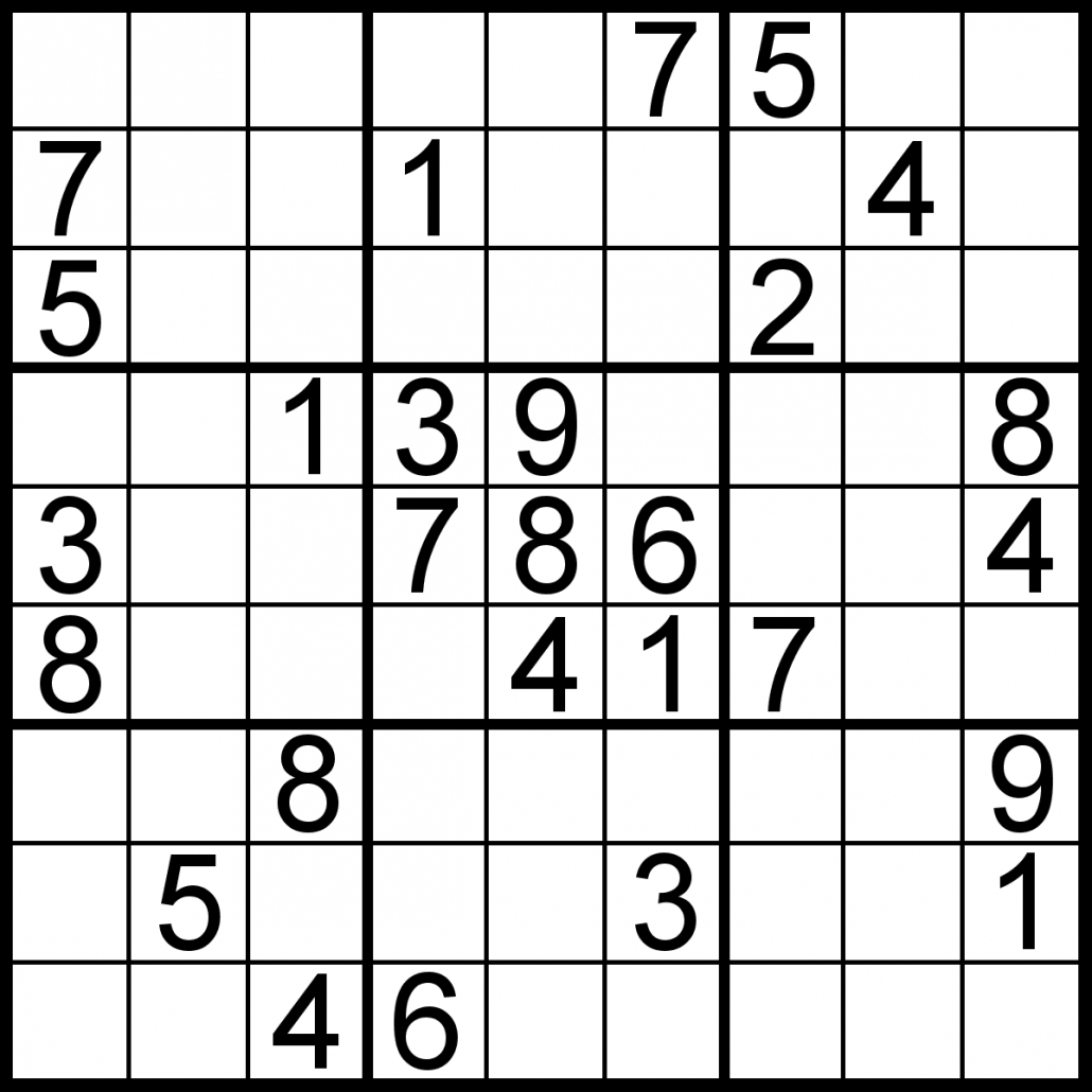 Free Sudoku For Your Local Publications! – Sudoku Of The Day - Free Printable Sudoku