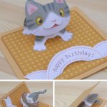 Free Templates   Kagisippo Pop Up Cards 2 | Pop Up Cards | Pop Up   Free Printable Birthday Pop Up Card Templates