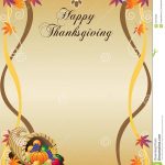 Free Thanksgiving Menu Templates – Happy Easter & Thanksgiving 2018 – Free Printable Thanksgiving Menu Template