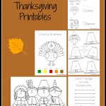 Free Thanksgiving Printable Activity Sheets! | Thanksgiving & Fall   Free Printable Thanksgiving Activities For Preschoolers