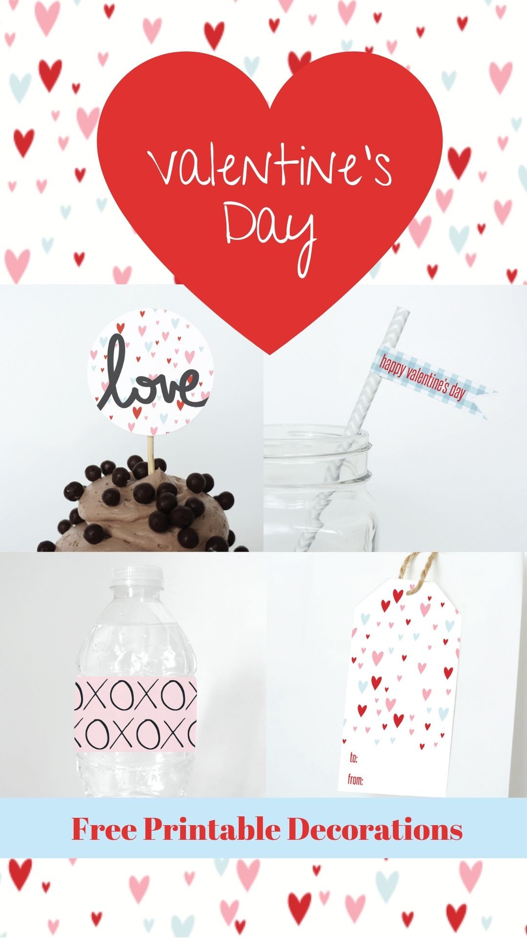 Free Valentine&amp;#039;s Day Printable Downloads | Easy-To-Use, Fast And - Free Printable Valentine&amp;amp;#039;s Day Decorations