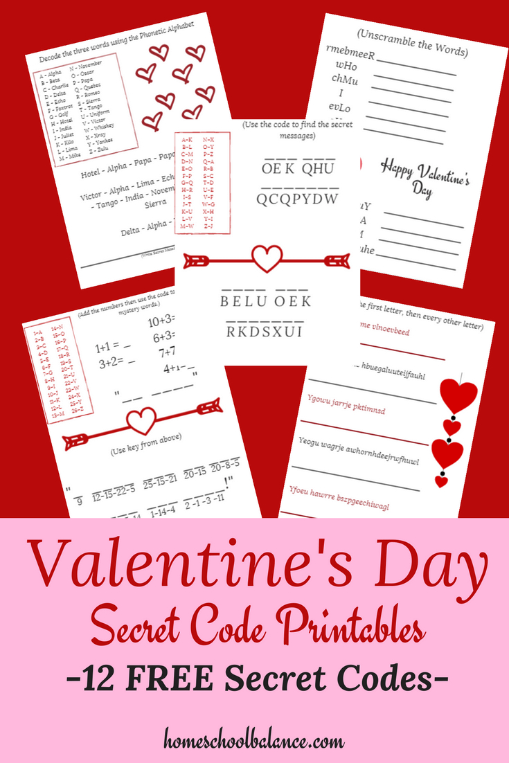 Free Valentine s Day Secret Code Messages Best Of Secret Society Free Printable Valentine