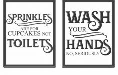 Free Vintage Bathroom Printables | Farmhouse | Diy Home Decor, Home – Free Printable Funny Signs