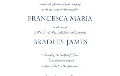 Free Wedding Invitation Templates For Word | Wedding Invitation – Free Printable Wedding Invitations With Photo