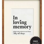 Free Wedding Memorial Signs + 5 Remembrance Ideas | Wedding Signs   Free Printable Wedding Signs