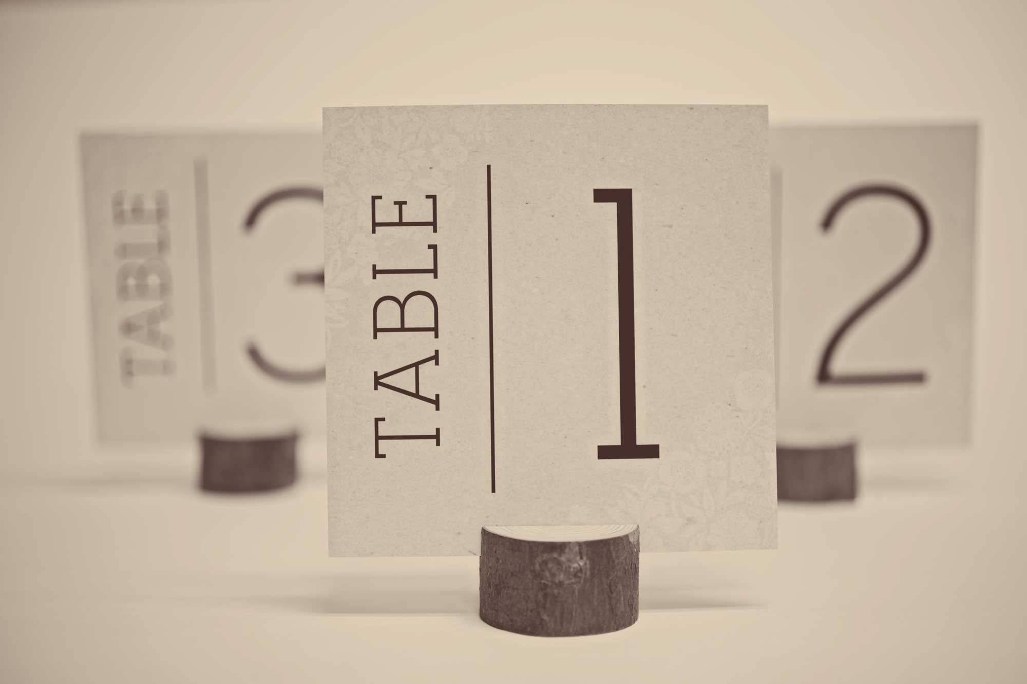 Free Wedding Table Number Cards - Free Printable Table Numbers 1 30