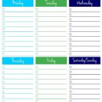 Freebie Friday: Weekly To Do List | Thrifty Thursday @ Lwsl | To Do   Weekly To Do List Free Printable