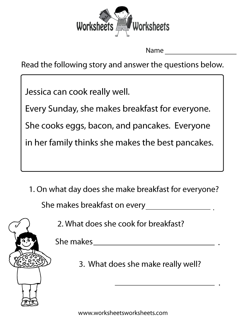 Free Printable 3Rd Grade Reading Worksheets Free Printable A To Z