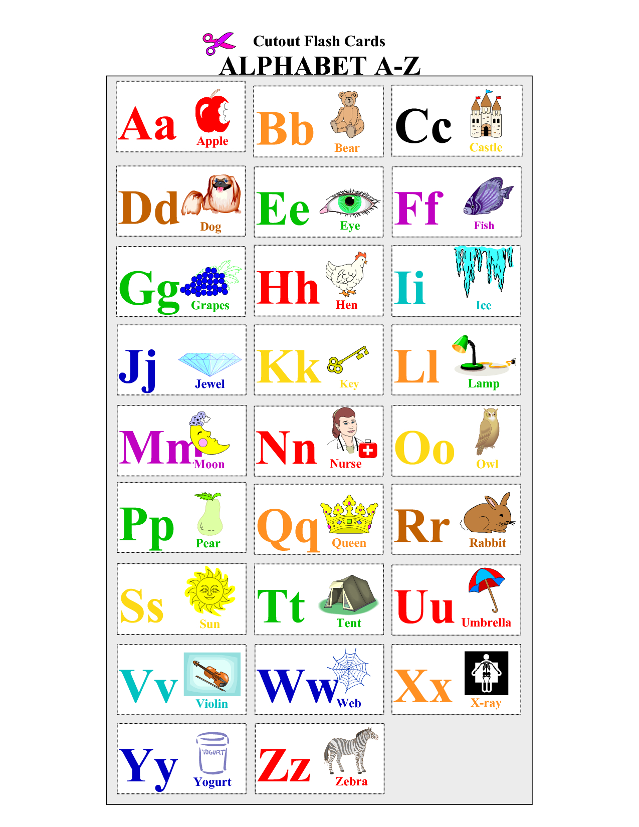 9 Best Alphabet Poster Printables Printableecom Alphabet Printable 