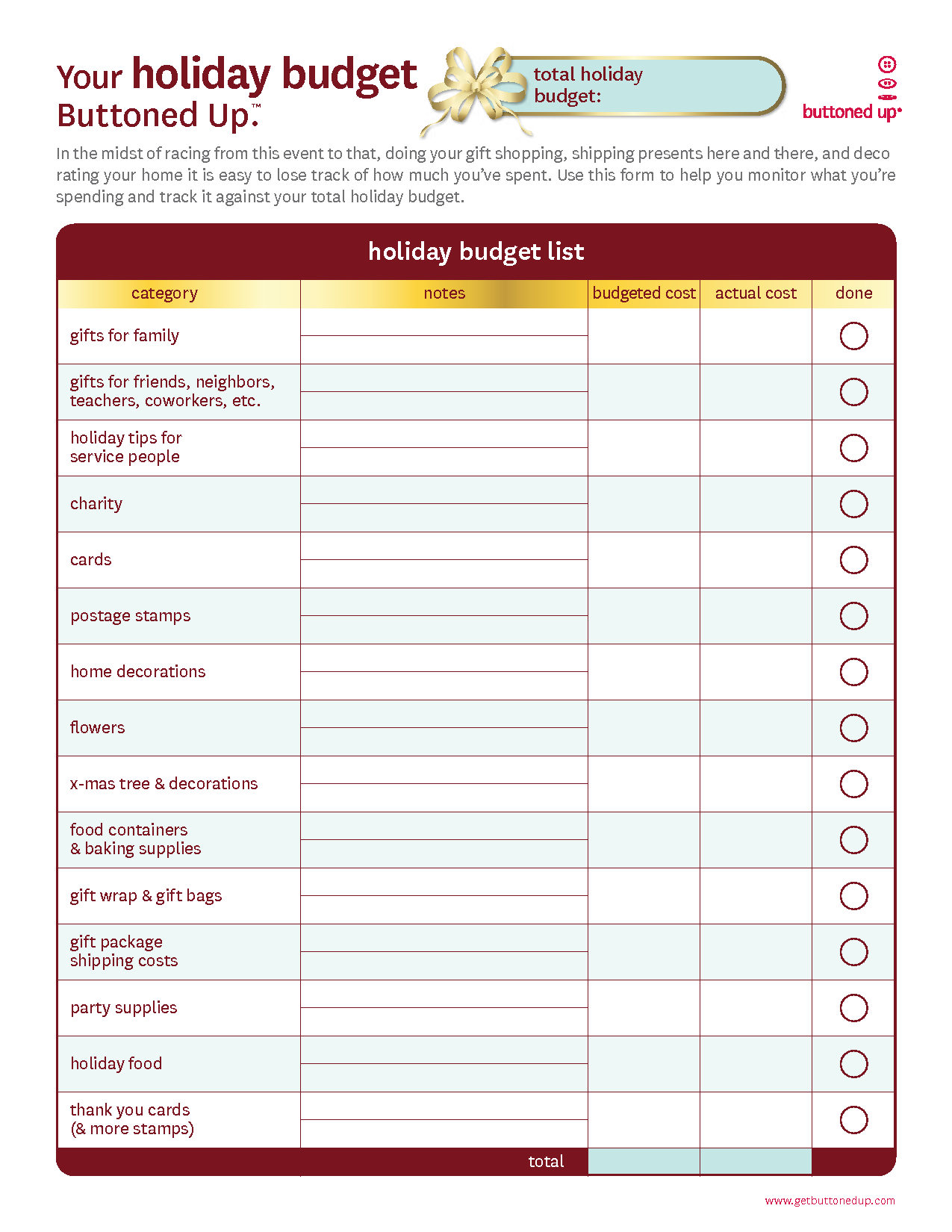 Free+Printable+Budget+Forms | Budget Forms | Budget Forms, Budget - Free Printable Forms For Organizing