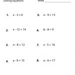 Free+Printable+Math+Worksheets+7Th+Grade | Geneva | Printable Math   Free Printable 8Th Grade Algebra Worksheets