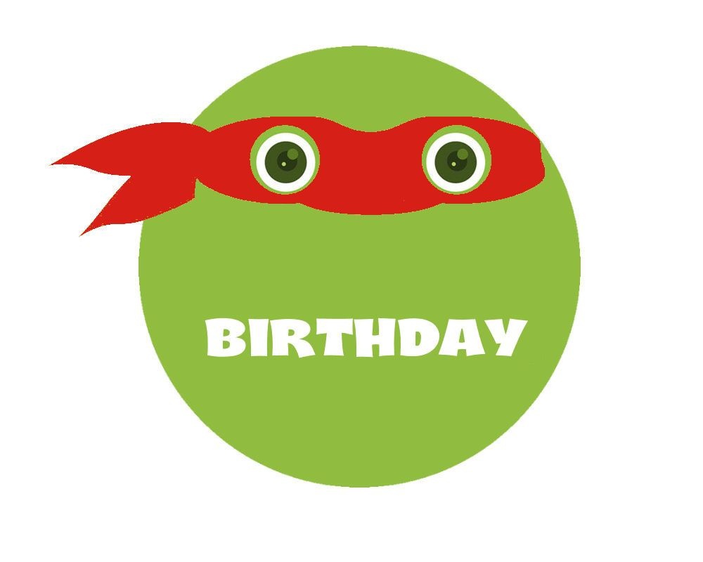 Free+Printable+Ninja+Turtle+Birthday+Banner | Ninja Turtles - Free Printable Ninja Turtle Birthday Banner