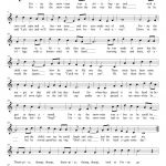 Frosty The Snowman | Free Xmas Music Scores/sheets | Christmas Sheet   Free Printable Frosty The Snowman Sheet Music