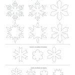 Frozen Snowflake Stencil   Tutlin.psstech.co   Snowflake Template Free Printable