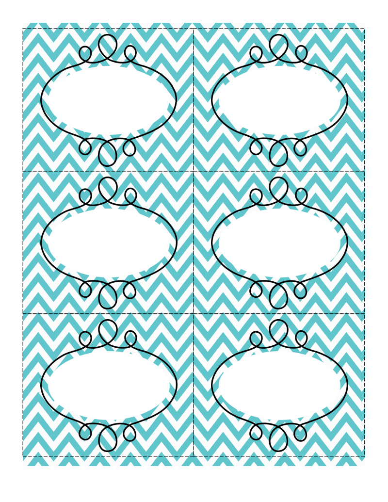 Fun Chevron-Patterned Labels | I Luv Printables | Chevron Labels - Free Printable Chevron Labels