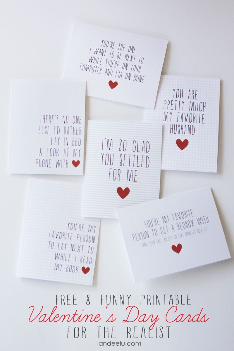 Funny Printable Valentine&amp;#039;s Day Cards | Valentines Day | Printable - Free Printable Valentines Day Cards For Her