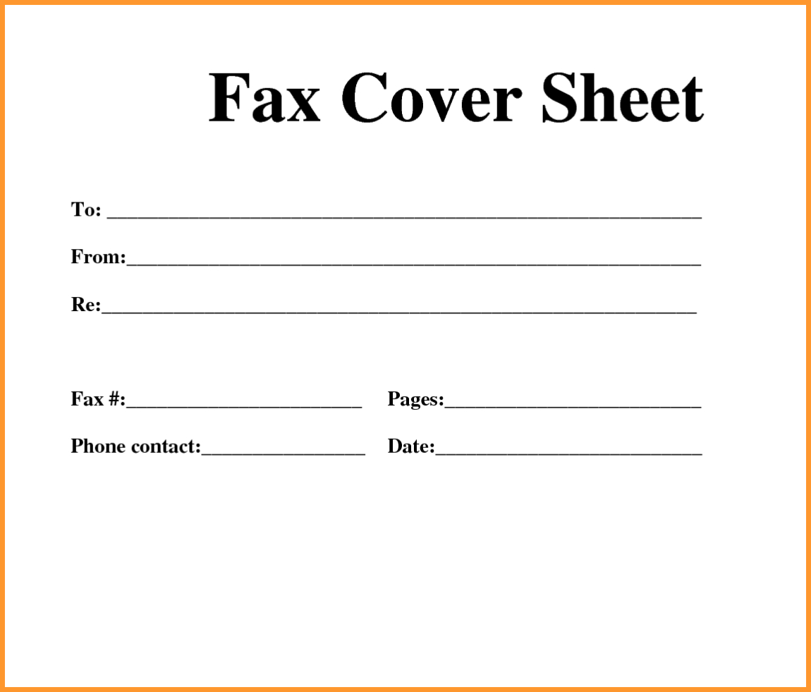 Generic Fax Cover Letter - Tutlin.psstech.co - Free Printable Cover Letter For Fax
