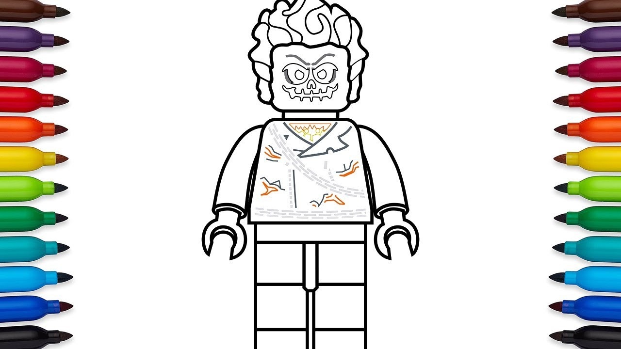 Ghost Rider Coloring Page - Best Coloring Pages Collection - Free Printable Ghost Rider Coloring Pages