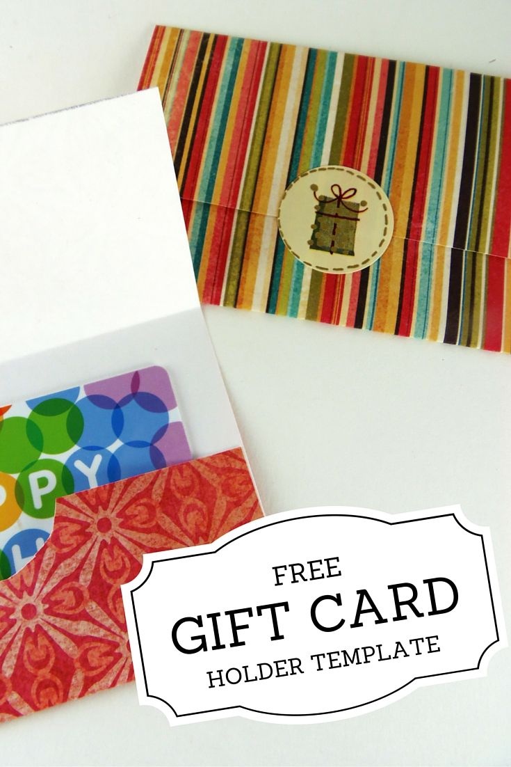 Gift Card Holder Templates | Christmas | Printable Gift Cards - Free Printable Christmas Money Holders