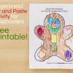 Gingerbread Man Cut And Paste Preschool Activity   Moms Have   Free Printable Gingerbread Man Activities