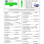 Grammar For Beginners: Contractions Worksheet   Free Esl Printable   Free Printable Grammar Worksheets For Highschool Students