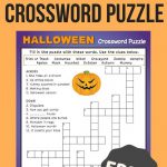 Halloween Crossword Puzzle #3 | Worksheets | Halloween Crossword   Halloween Crossword Printable Free