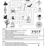 Halloween Crossword Worksheet   Free Esl Printable Worksheets Made   Halloween Crossword Printable Free