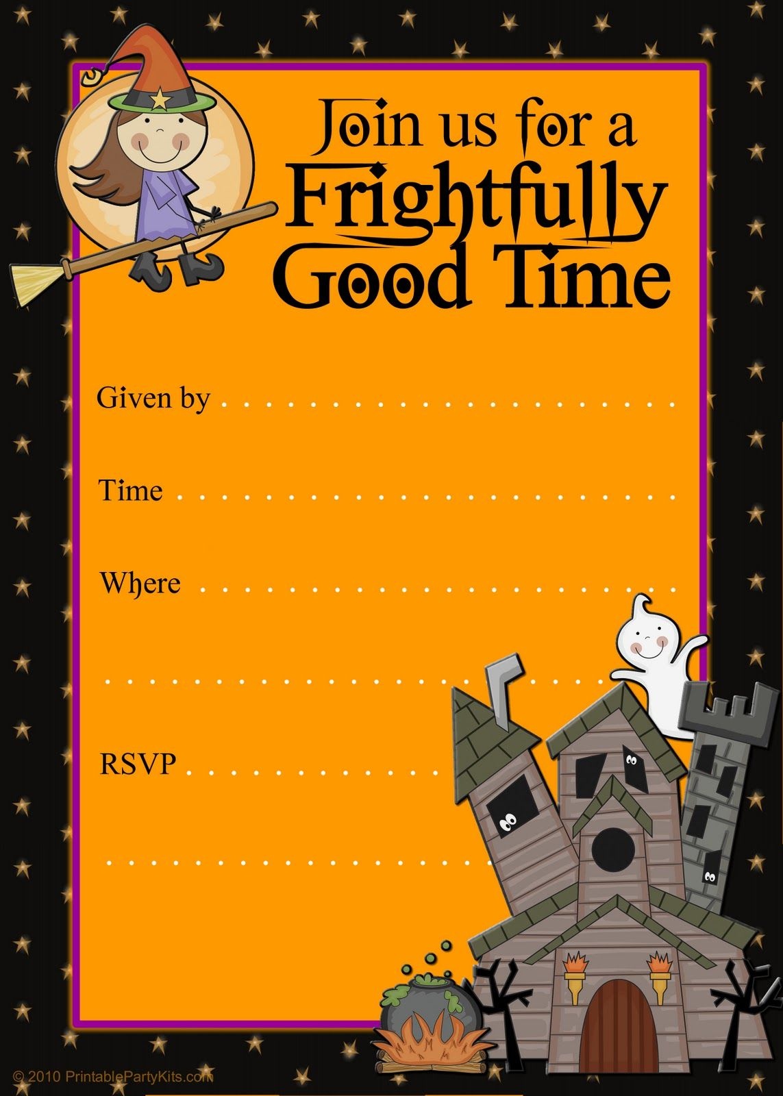  Free Halloween Birthday Invitation Templates Printable Free Printable 