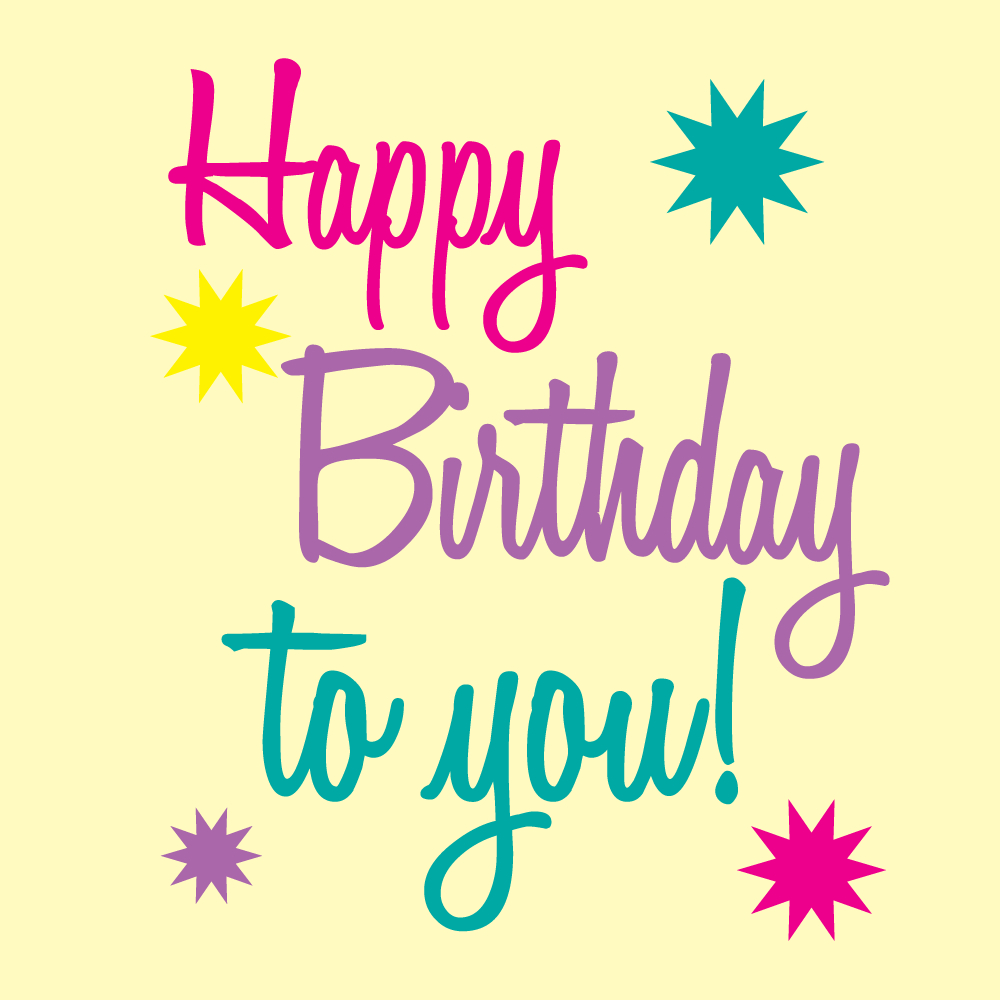 Happy Birthday Printable Art | Free Birthday Graphics Happy Birthday - Happy Birthday Free Printable