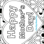 Happy Mother's Day Free Coloring Page Printable For Kids! | Mother's   Free Printable Mothers Day Cards Blue Mountain