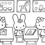 Hello Kitty Back To School Coloring Page | Free Printable Coloring Pages   Back To School Free Printable Coloring Pages