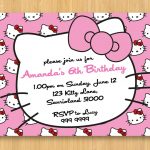 Hello Kitty Birthday Invitations Printable Free – Invitation   Hello Kitty Free Printable Invitations For Birthday