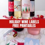 Holiday Wine Labels (Free Printables)   Onion Rings & Things   Free Printable Wine Labels