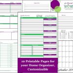 Home Organization Printables | Home Organizer  Free Printable | All   Free Printable Home Organizer Notebook